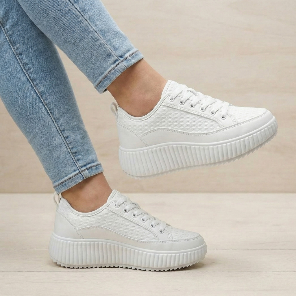 Sneaker Sky Dream: Plataforma Ligera & Confort Todo el Día