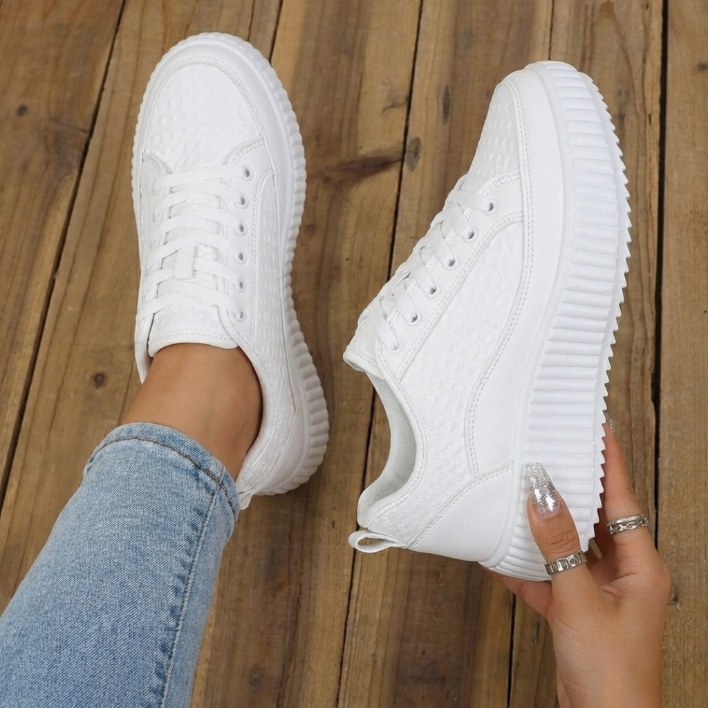 Sneaker Sky Dream: Plataforma Ligera & Confort Todo el Día