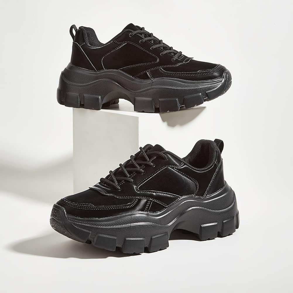 Sneakers Aura Walk: Plataforma Chunky & Efecto Holográfico