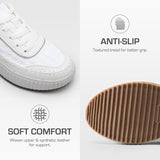 Sneaker Manhattan: Plataforma Ribbed & Textura Tweed