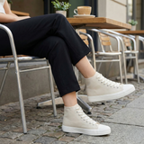 Tenis Canvas "Iconic High": Silueta Clásica & Diseño Atemporal