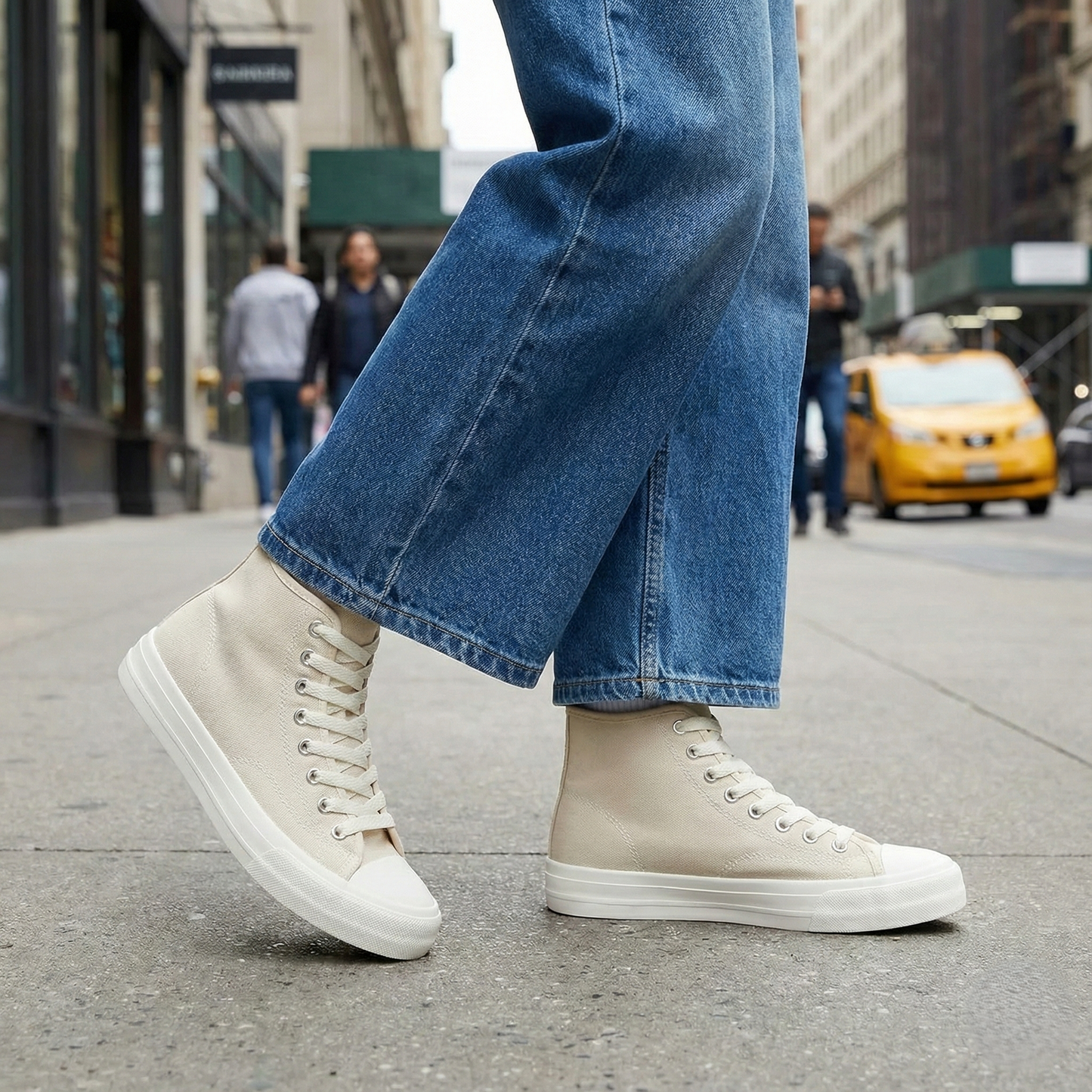 Tenis Canvas "Iconic High": Silueta Clásica & Diseño Atemporal