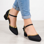 Belleza y Confort: Zapatos Cerrados con Carácter Único