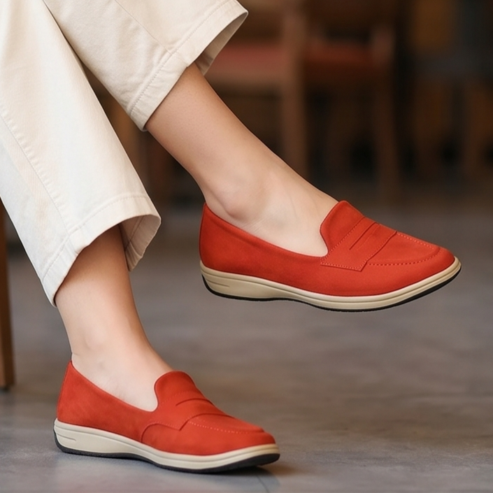 Mocasines Casuales en Gamuza