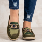 Mocasin moteado estilo militar