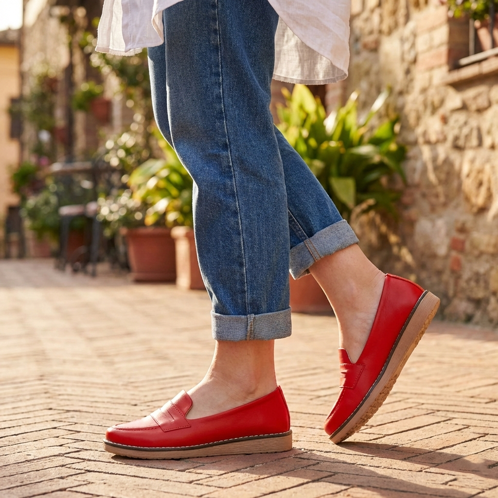 Mocasín Iconic Stitch: El Toque Trendy