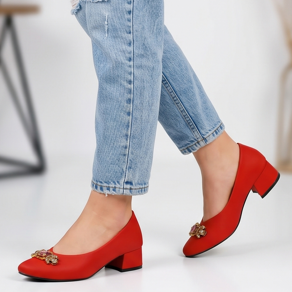 Zapatillas de Tacón delicadas