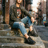 Sneaker Glam Rock: Perlas & Plataforma Chunky