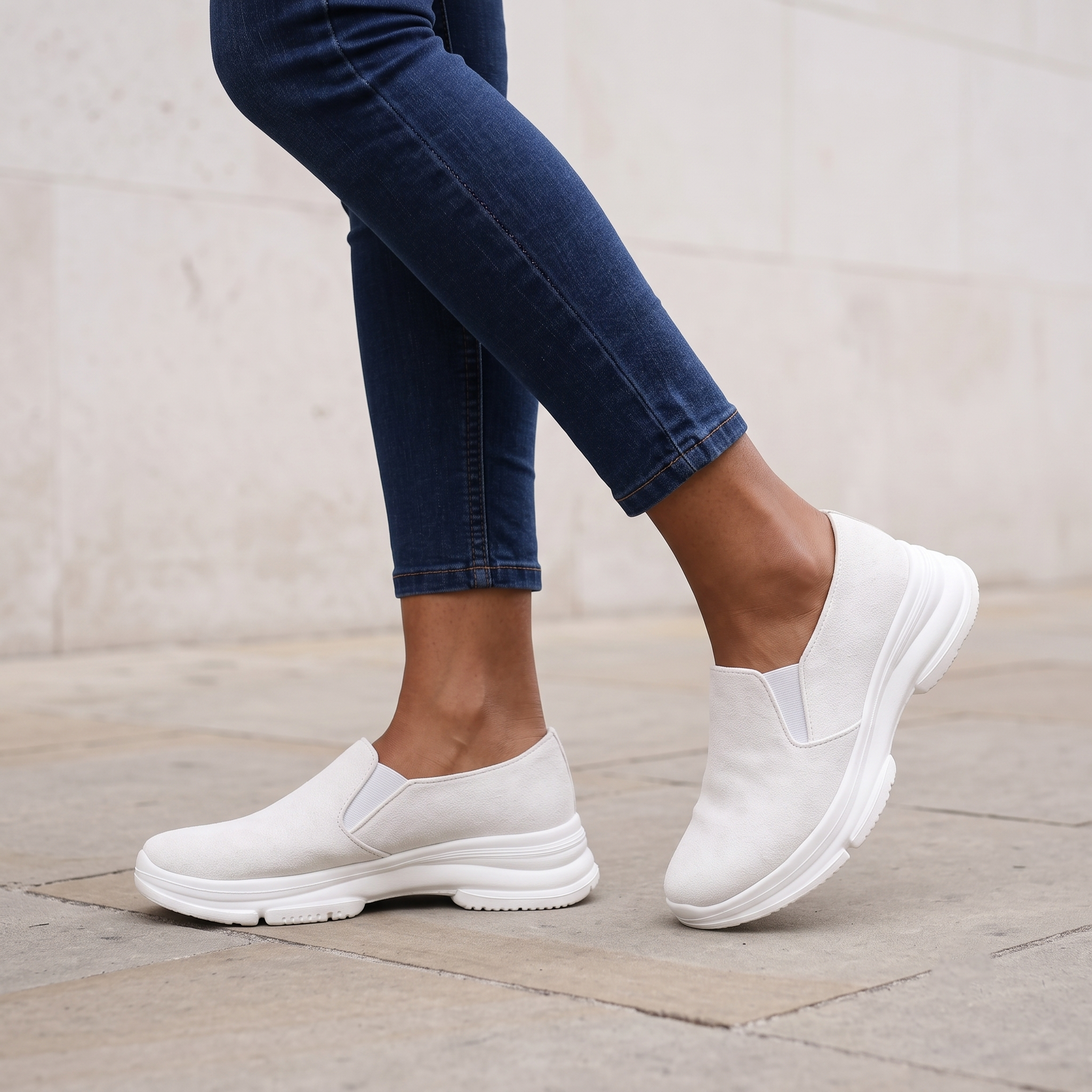 Tenis Casuales Slip-On "Urban Cloud" con Suela Ergonómica