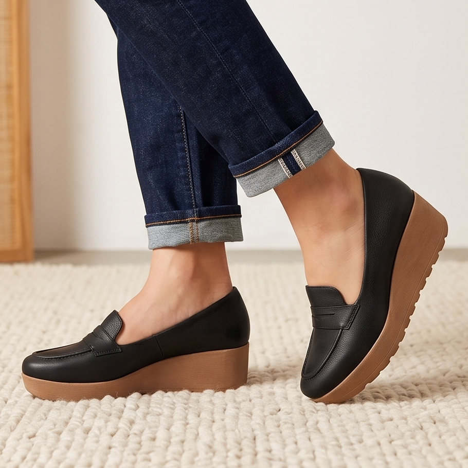 Mocasines Versátiles con Media Plataforma