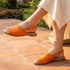Sandalia Mía Slingback: Minimalismo & Confort