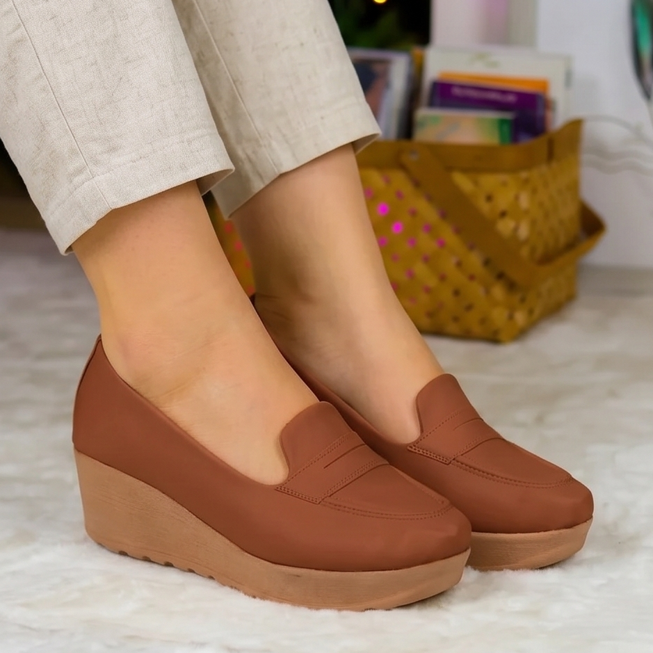 Mocasines Versátiles con Media Plataforma