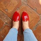 Mocasín Classic Daily: Charol Premium con Suela Confort (El Best Seller) Zapatos bajitos