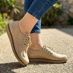 Zapato Casual Tipo Oxford. Suela Flex. Acabado Gamuza