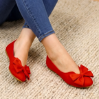 Flats con Detalle de Moño: Dulzura en Cada Paso