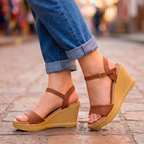 Sandalias con Plataforma Texturizada para un Toque Distinto