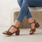 Sandalias Royale T-Strap: Elegancia Estructurada para tu Día a Día