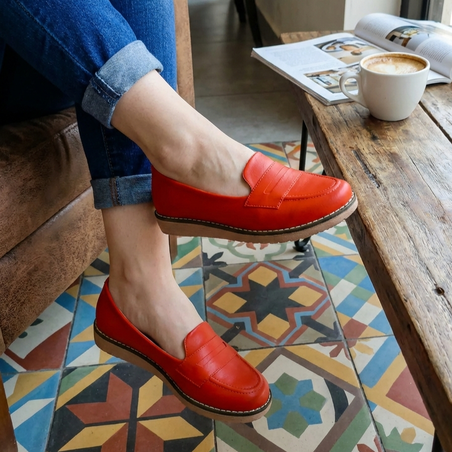 Mocasín Iconic Stitch: El Toque Trendy