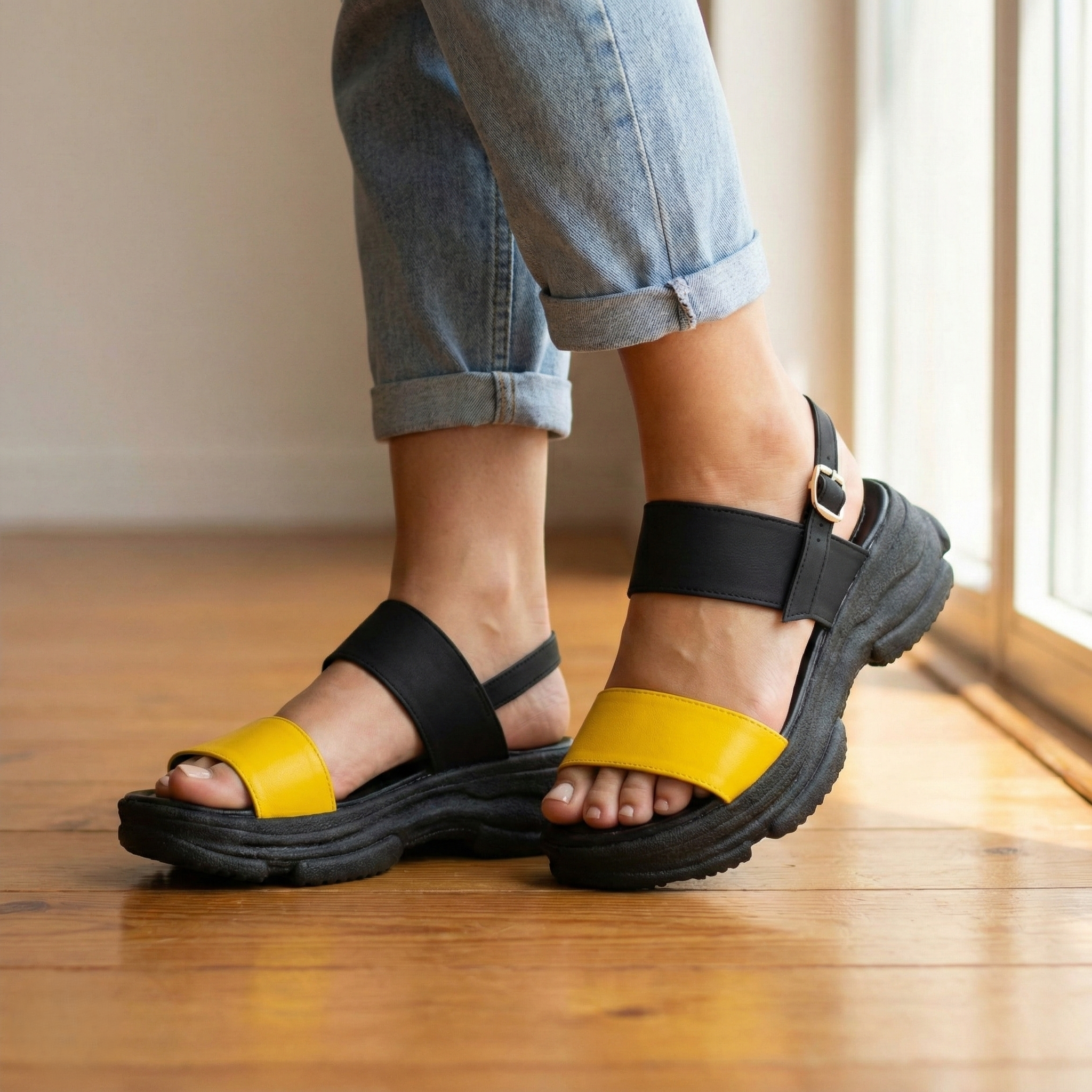 Urban Chic Sandal: Plataforma Todoterreno