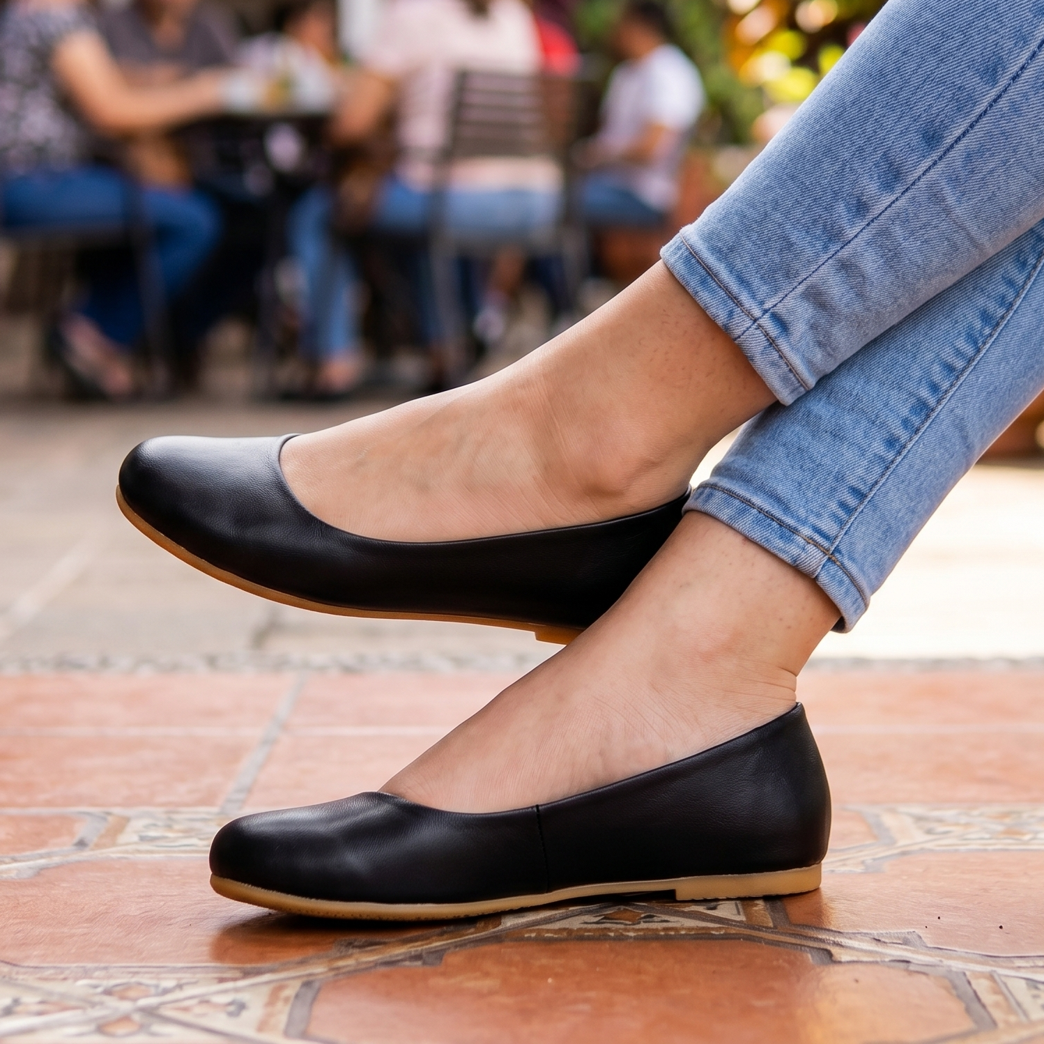 Zapatilla tipo Flats Elegante y Suave para el Día a Día