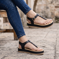 Sandalias Plataforma "T-Strap" Minimalistas