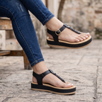 Sandalias Plataforma "T-Strap" Minimalistas