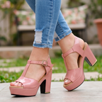 Zapatos de Charol en Tacon medio