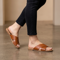 Sandalias Planas de Tiras Cruzadas