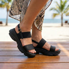 Urban Chic Sandal: Plataforma Todoterreno