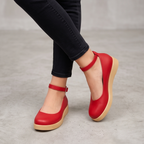 Zapato Casual Clásico con Correa Ajustable y Suela Confort