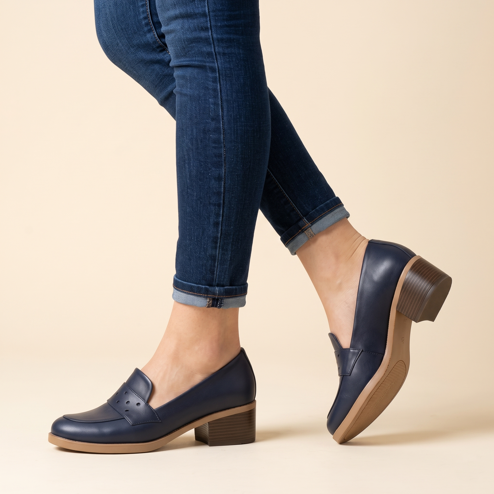 Mocasines de Tacón Cómodo - Elegancia sin esfuerzo