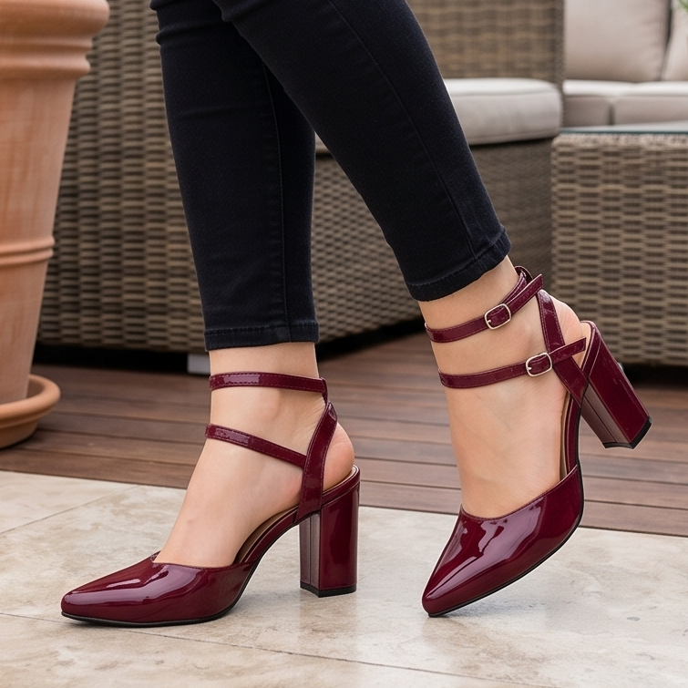 Tacones Brillantes: con Diseño Refinado