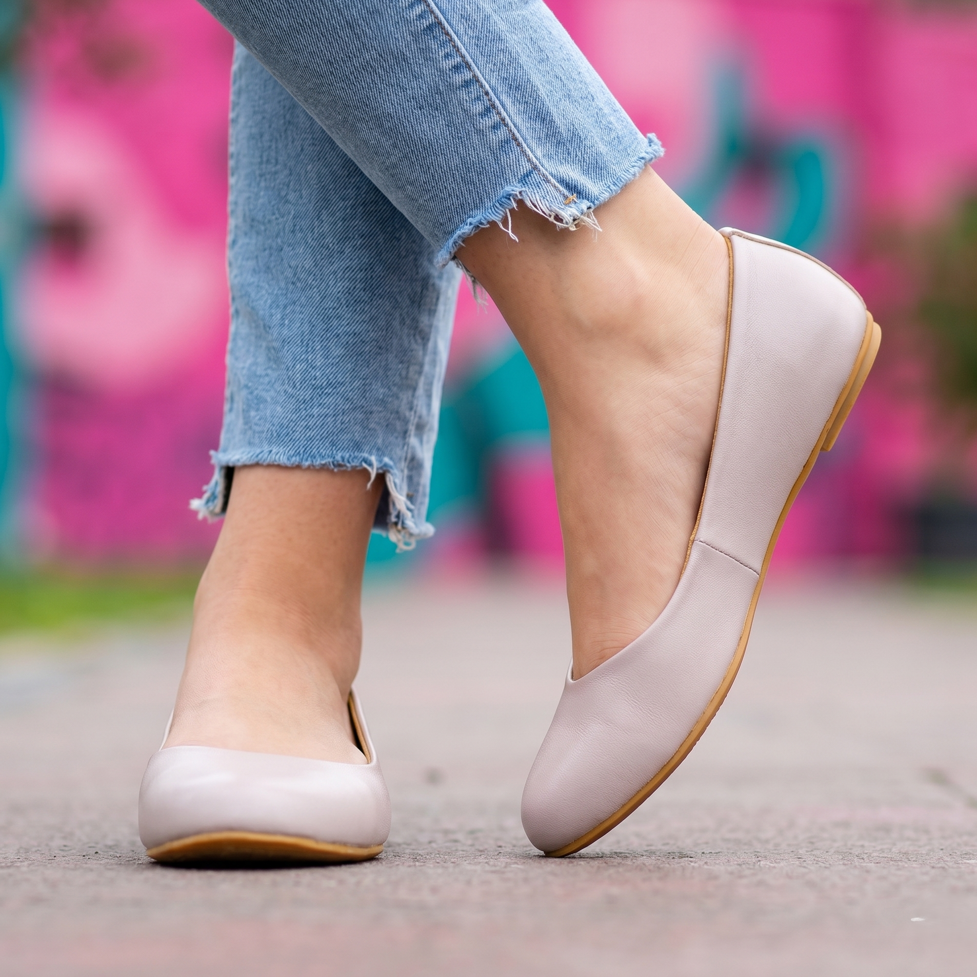 Zapatilla tipo Flats Elegante y Suave para el Día a Día
