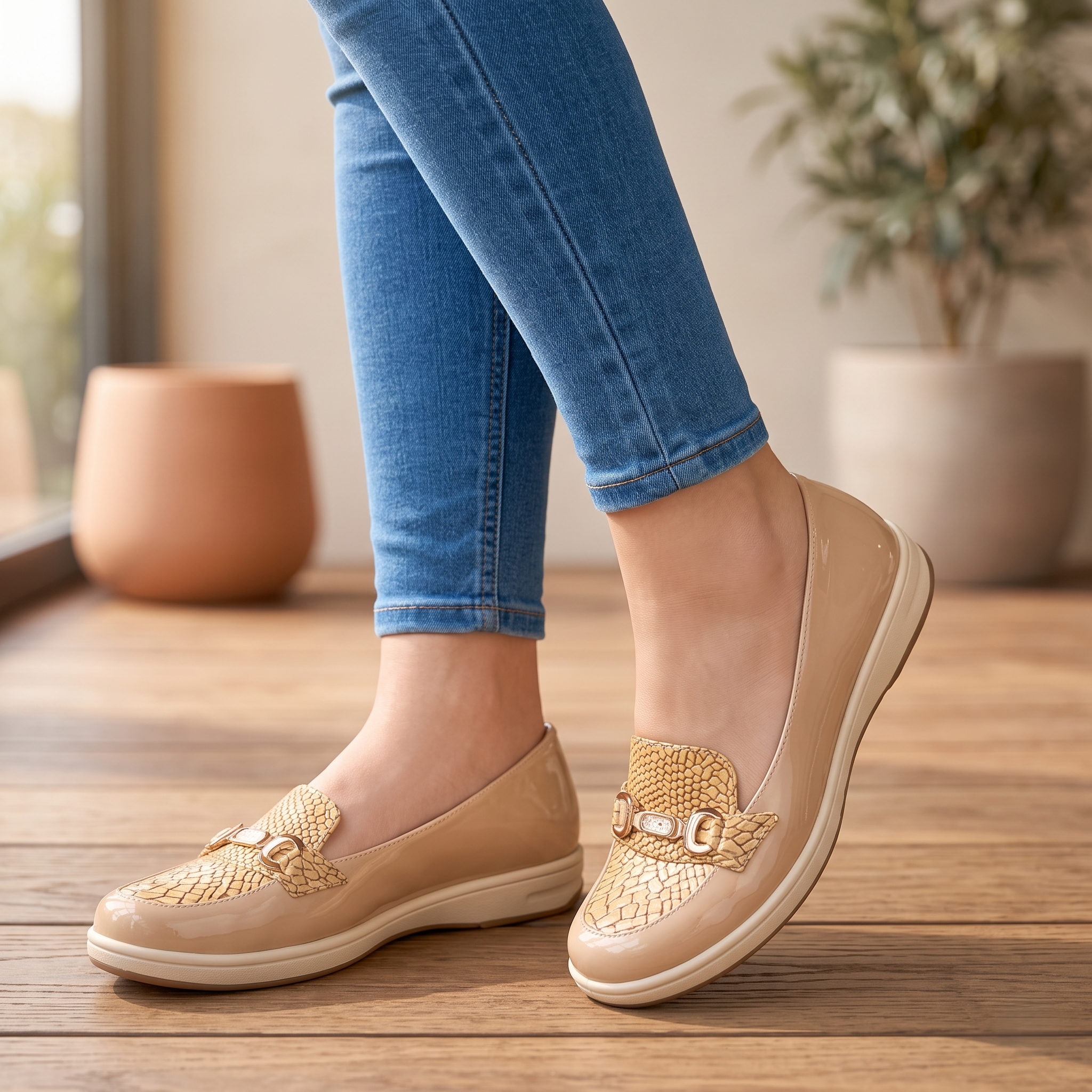 Mocasines Elegantes "Signature": Estilo Contemporáneo y Confort para tu Día a Día