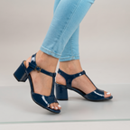 Sandalias Royale T-Strap: Elegancia Estructurada para tu Día a Día
