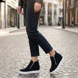 Botín Taylor: Soporte Oculta & Zipper Lateral