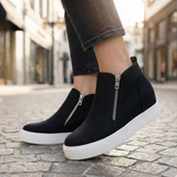 Botín Taylor: Soporte Oculta & Zipper Lateral