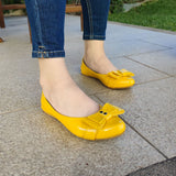 Flats De Charol Amarillo / 35 Nomal Zapatos Bajitos