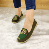 Mocasin Moteado Estilo Militar