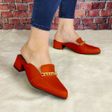 Mocasin Hermoso Y Elegante Rojo / 35 Normal Zapatos Bajitos