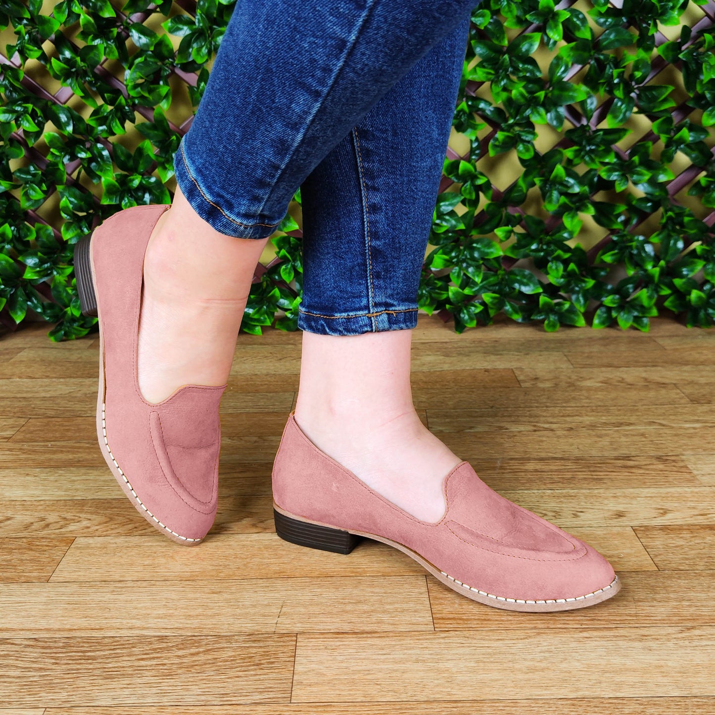 Copia De Sandalia Abierta Construida Con Un Taconcito Pequeño Rosado / 35 Normal Zapatos Bajitos