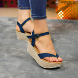 Plataformas De Vanguardia Elegantes Y Sofisticadas Azul / 34 Normal