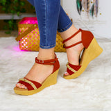 Belleza En Altura: Sandalias Para Toda Ocasión Rojo / 35 Normal Zapatos Altos
