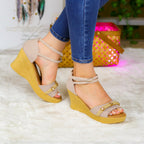 Belleza En Altura: Sandalias Para Toda Ocasión Beige / 35 Normal Zapatos Altos