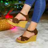 Sandalias Con Chongo Elegante: Eleva Tu Estilo Al Instante Cafe / 35 Normal Zapatos Altos