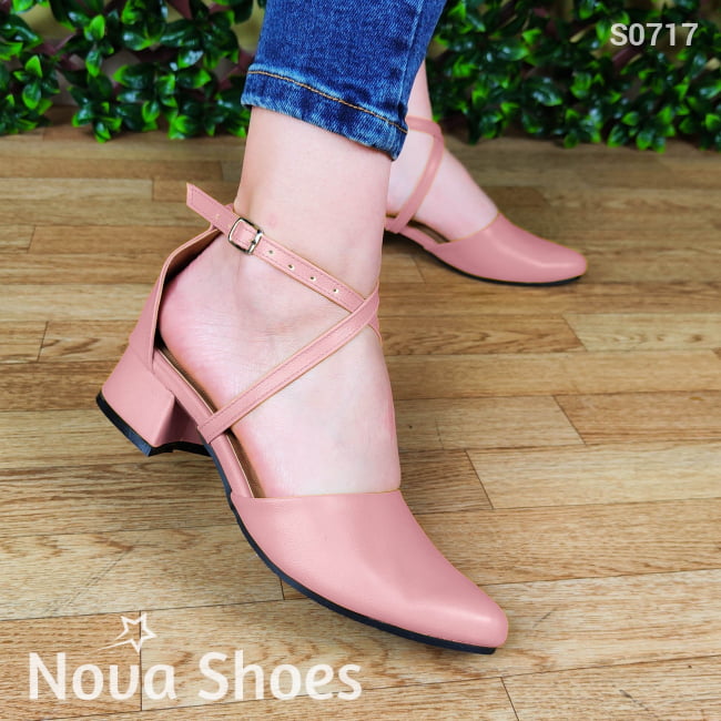 Copia De Lindo Calzado Con Taconcito Cerrado Enfrente Puntudo Bonito Diseño Zapatos Bajitos