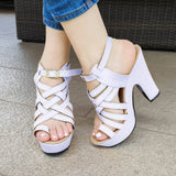 Este Estilo Te Hara Sentir Sexy Al Mismo Tiempo Que Le Da A Tu Outfit. Zapato Con Fajas Entrelazadas