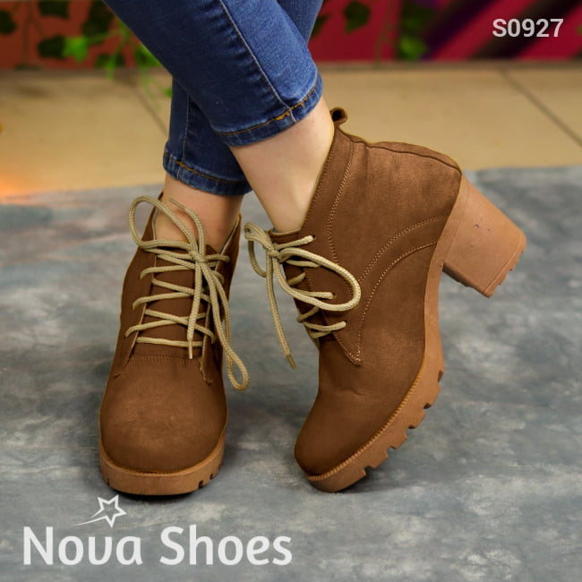 Botines Urbanos: Estilo Y Confort En Cada Paso Cafe / 35 Normal Zapatos Medianos