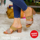 Elegancia Cotidiana: Zapatos Con Tacón Sutil Para Cada Ocasión Beige / 35 Normal Medianos