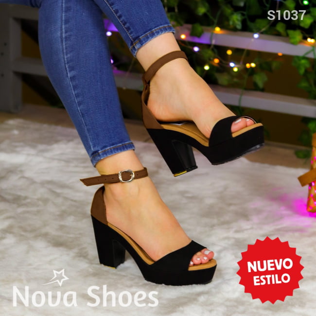 Elegancia Elevada Con Diseño Versátil Cafe / 35 Normal Zapatos Altos